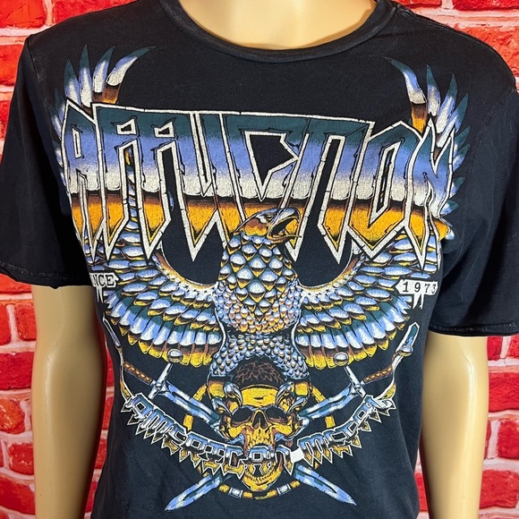 Affliction Women’s T-Shirt - Picture 1 of 8